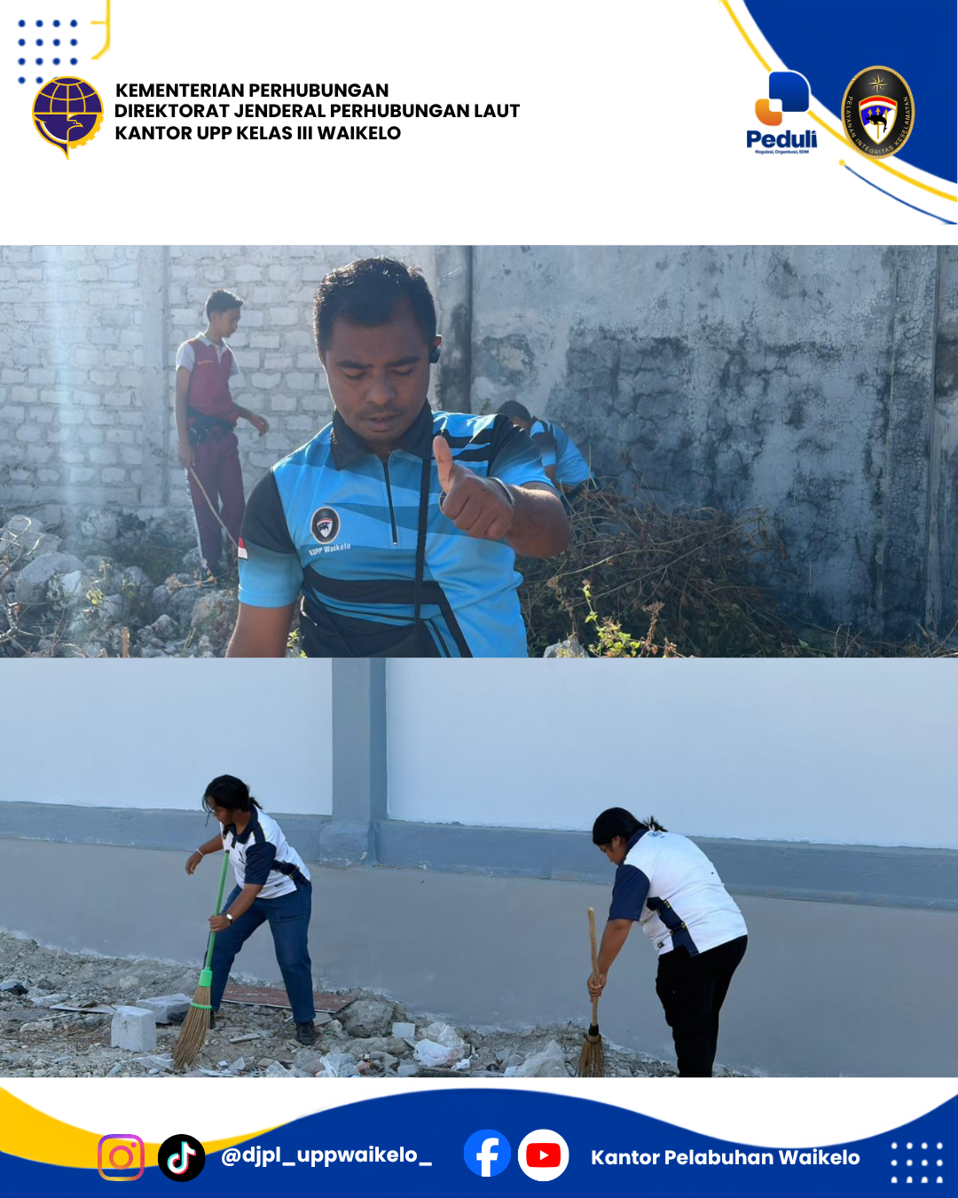 GIAT BERSIH UPP KELAS III WAIKELO SEPTEMBER 2026